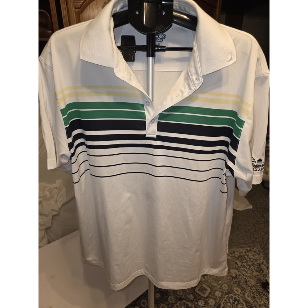 ahead extreme polo.. I/4 Button. Short Sleeves. Size XL. Look Ready To Win In